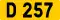 D 257