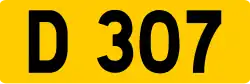 Cartouche de la route