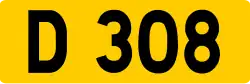 Cartouche de la route