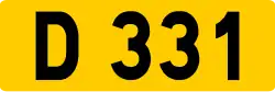 Cartouche de la route