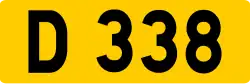 Cartouche de la route