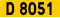 D 8051