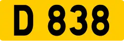 Cartouche de la route