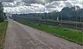 Route d'accès du centre d'essais ferroviaires CEF2.