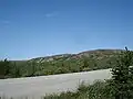 Vue sur la Route de la Baie James au kilomètre 464
