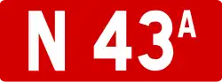 Cartouche de la route