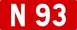 Cartouche de la route