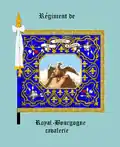 régiment de Bourgogne cavalerie, avers