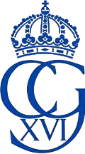 Monogramme du roi Charles XVI Gustave.