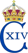 Monogramme du roi Charles XIV Jean.