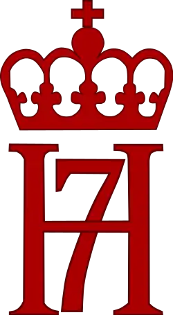 Monogramme d'Haakon VII.