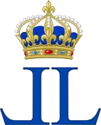 Monogramme de Louis XVIII.
