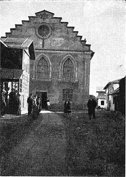 la synagogue.