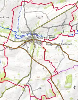 Carte topographique