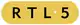 Logo de RTL5 de 2004 à 2005