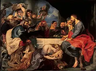 Pierre Paul Rubens, Le Repas chez Simon le pharisien, vers 1618-1620, Musée de l'Ermitage.