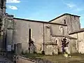 Vue sud-ouest de l'église (août&nbsp;2012)