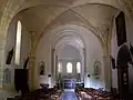 Intérieur de l'église (août&nbsp;2012)