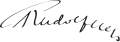Signature de Rudolf Hess