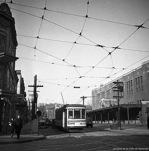 Description de l'image Rue Amherst vers 1937.jpg.