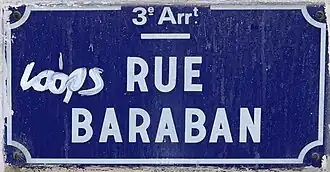 Voir la plaque.