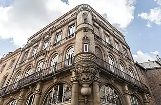 Hôtel néo-Renaissance rue Baronie à Toulouse