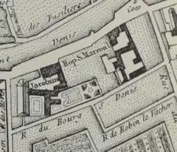 Emplacement du couvent des jacobins