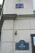 Plaques de la rue