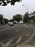 Angle de la rue Édouard-Lartet et de la rue du Général-Archinard.