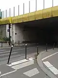 Débouché sur le boulevard de la Guyane, après le périphérique.