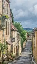 La rue Eugène-le-Roy.