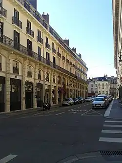 Immeubles haussmannien rue Lamonnoye.