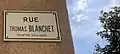 Rue Thomas Blanchet Saint-Symphorien- d'Ozon
