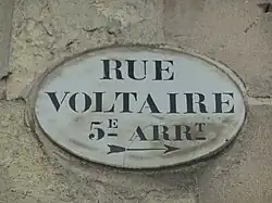 Panneau ancien.