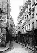 La rue en 1913.