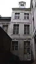 Hôtel Boulin vu de la cour.