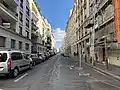 Rue de l'Abondance, vue vers l'est.
