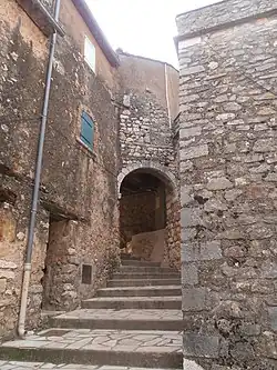 Passage couvert.