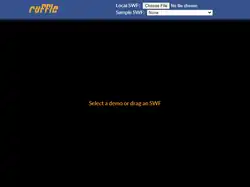 Description de l'image Ruffle Web Demo screenshot.png.