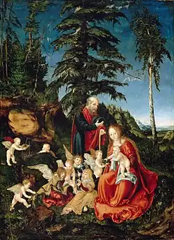 Repos pendant la fuite en Égypte1504, Berlin