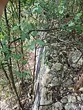 Ruines du mur d'enceinte