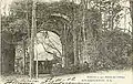 Saint-Sulpice-la-Forêt ː les ruines de l'abbaye de Saint-Christophe-des-Bois (Abbatiale Notre-Dame du Nid-au-Merle) au début du XXe&nbsp;siècle (carte postale).