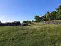 Ruines de l'ancien fort.