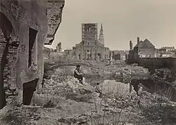 Ruines de Charleston, 1865-1866.