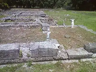 Ruines du site archéologique
