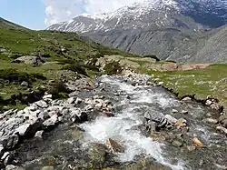 Le ruisseau du Cot.