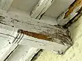 Détail d'une poutre.