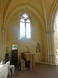 Vue vers l'est.