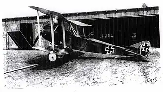 Vue de l'avion.