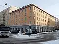 Ruoholahdenkatu 12 - Abrahaminkatu 17.